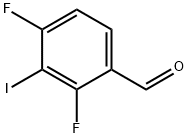 2,4-Difluoro-3-iodobenzaldehyde Struktur