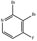 Pyridine, 2,3-dibromo-4-fluoro- Struktur