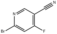 6-Bromo-4-fluoronicotinonitrile Struktur