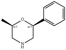 Morpholine, 2-methyl-6-phenyl-, (2R,6S)-rel- Struktur