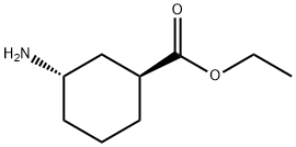 ethyl (1S,3S)-3-aminocyclohexanecarboxylate Struktur