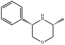 Morpholine, 3-methyl-5-phenyl-, (3R,5S)- Struktur