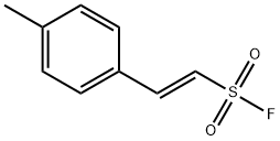 Ethenesulfonyl fluoride, 2-(4-methylphenyl)-, (1E)- Struktur