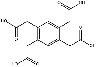 1,2,4,5-Benzenetetraacetic acid Struktur