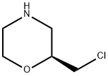 Morpholine, 2-(chloromethyl)-, (2S)- Struktur