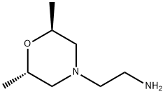 4-Morpholineethanamine, 2,6-dimethyl-,(2S,6S)- Struktur