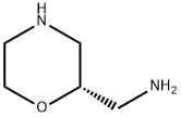 2-Morpholinemethanamine, (2S)- Struktur