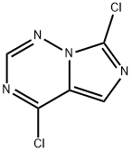 4,7-dichloroimidazo[4,3-f][1,2,4]triazine Struktur