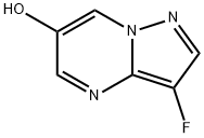 Pyrazolo[1,5-a]pyrimidin-6-ol, 3-fluoro- Struktur