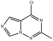 4-chloro-2-methylimidazo[4,3-f][1,2,4]triazine Struktur