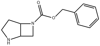 2,6-Diaza-bicyclo[3.2.0]heptane-6-carboxylic acid benzyl ester Struktur