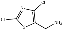 (2,4-dichloro-1,3-thiazol-5-yl)methanamine Struktur