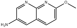 1,8-Naphthyridin-3-amine, 7-methoxy- Struktur