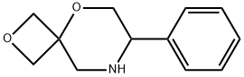 2,5-Dioxa-8-azaspiro[3.5]nonane, 7-phenyl Struktur