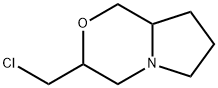 1H-Pyrrolo[2,1-c][1,4]oxazine, 3-(chloromethyl)hexahydro Struktur