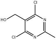 (4,6-dichloro-2-methylpyrimidin-5-yl)methanol Struktur