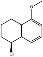 1-Naphthalenol, 1,2,3,4-tetrahydro-5-methoxy-, (1S)- Struktur