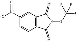 1H-Isoindole-1,3(2H)-dione, 5-nitro-2-[(trifluoromethyl)thio]- Struktur