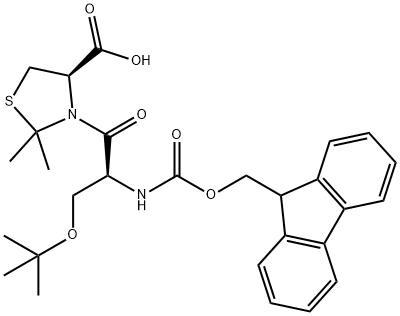 FMoc-Ser(tBu)-Cys(psiMe,Mepro)-OH Struktur