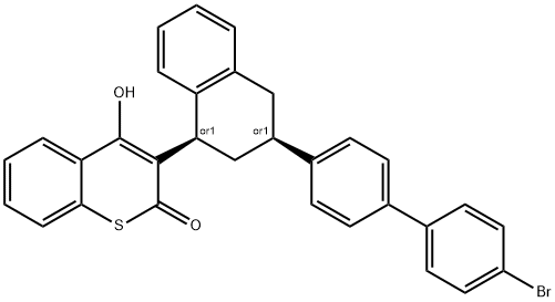 cis-Difethialone Struktur