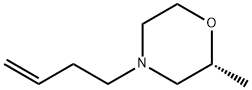 Morpholine,4-(3-buten-1-yl)-2-methyl-,(2R)- Struktur