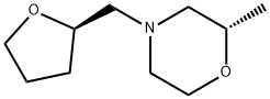 Morpholine, 2-methyl-4-[[(2R)-tetrahydro-2-furanyl]methyl]-, (2S)- Struktur