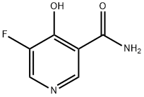 3-Pyridinecarboxamide, 5-fluoro-4-hydroxy- Struktur