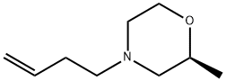 Morpholine,4-(3-buten-1-yl)-2-methyl-,(2S)- Struktur