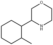 Morpholine, 3-(2-methylcyclohexyl)- Struktur