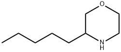 Morpholine, 3-pentyl- Struktur