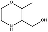 3-Morpholinemethanol, 2-methyl- Struktur