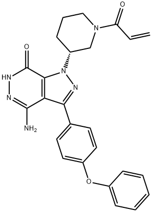 BTK inhibitor 17 Struktur