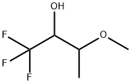 2-Butanol, 1,1,1-trifluoro-3-methoxy- Struktur