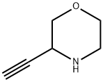 Morpholine, 3-ethynyl- Struktur