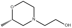 4-Morpholineethanol, 2-methyl-, (2S)- Struktur