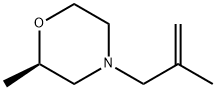 Morpholine,2-methyl-4-(2-methyl-2-propen-1-yl)-,(2R)- Struktur