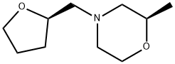 Morpholine, 2-methyl-4-[[(2R)-tetrahydro-2-furanyl]methyl]-, (2R)- Struktur