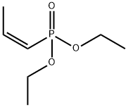 Phosphonic acid, P-(1Z)-1-propen-1-yl-, diethyl ester Struktur