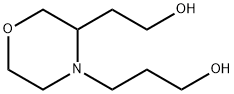 4-Morpholinepropanol,3-(2-hydroxyethyl)- Struktur