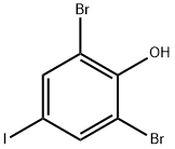 2,6-Dibromo-4-iodophenol Struktur