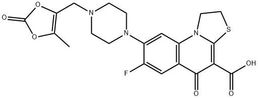 Prulifloxacin Impurity Struktur