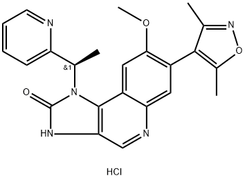 I-BET 151 hydrochloride Struktur