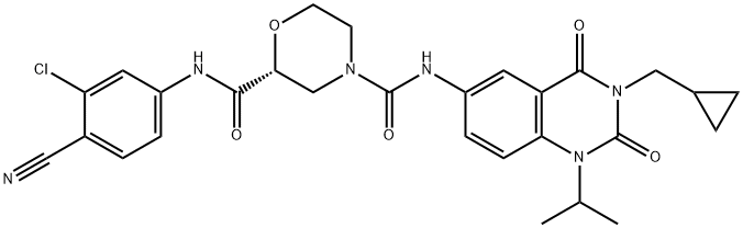 RORγt Inverse agonist 6 Struktur