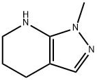 1-METHYL-1H,4H,5H,6H,7H-PYRAZOLO[3,4-B]PYRIDINE Struktur