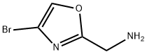 C-(4-Bromo-oxazol-2-yl)-methylamine Struktur