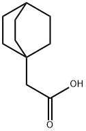 Bicyclo[2.2.2]octane-1-acetic acid Struktur