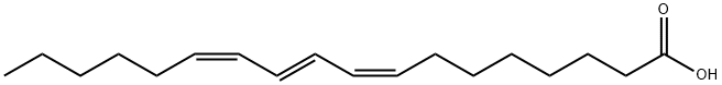 8,10,12-Octadecatrienoic acid, (Z,E,Z)- (8CI) Struktur