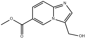 methyl 3-(hydroxymethyl)imidazo[1,2-a]pyridine-6-carboxylate(WX130142) Struktur