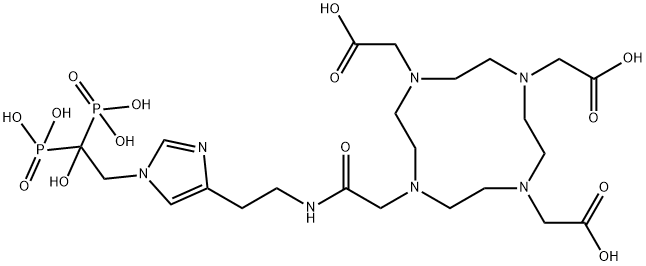 DOTA Zoledronate Struktur