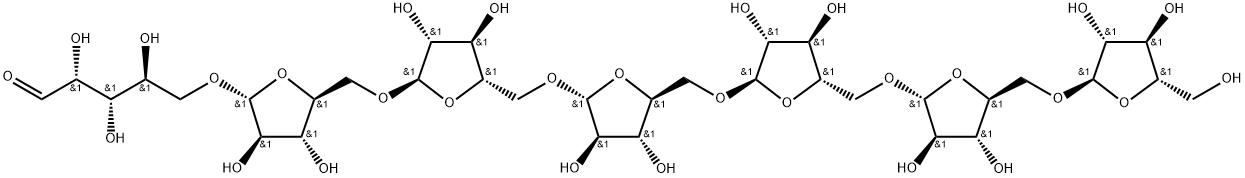 Arabinoheptaose Struktur